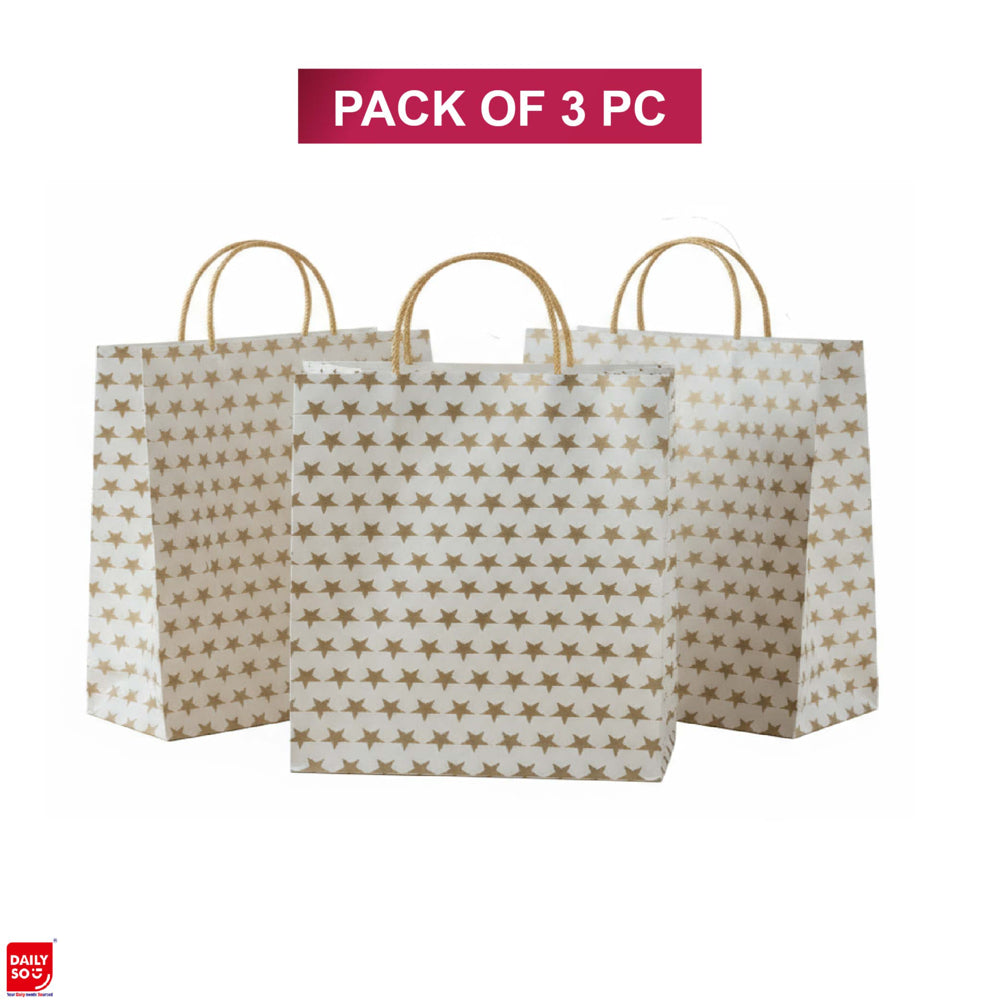 Dailyso Gold Superpaper Bag - 3 Pieces - 1 U