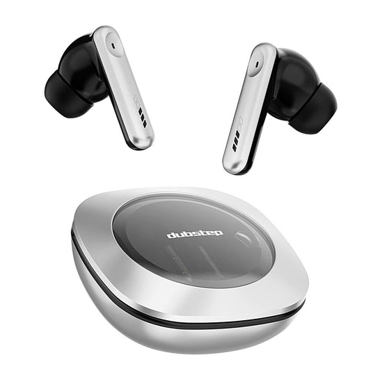 Dubstep Buzz X7 In-Ear Wireless Earbuds (Silver) - 1 Unit