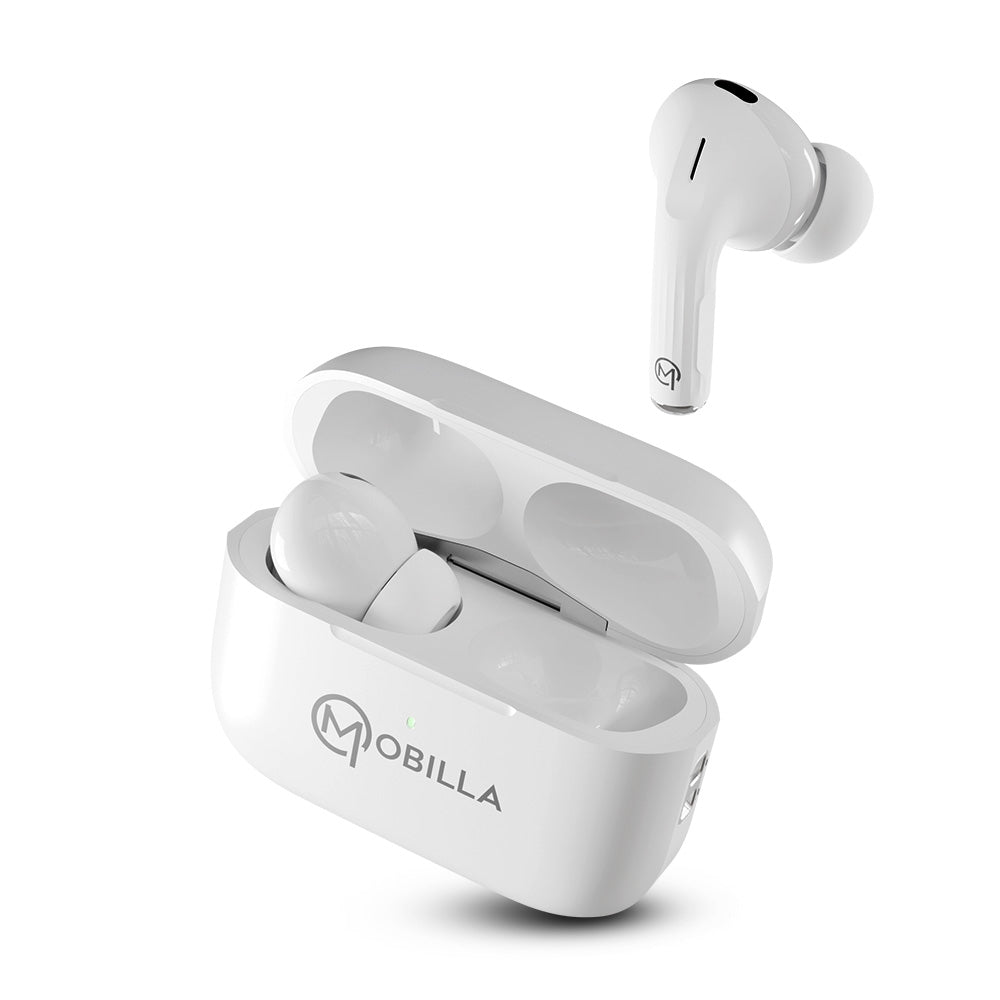 Mobilla MBUDS 533 TWS Earbuds (IPX4) - White - 1 U