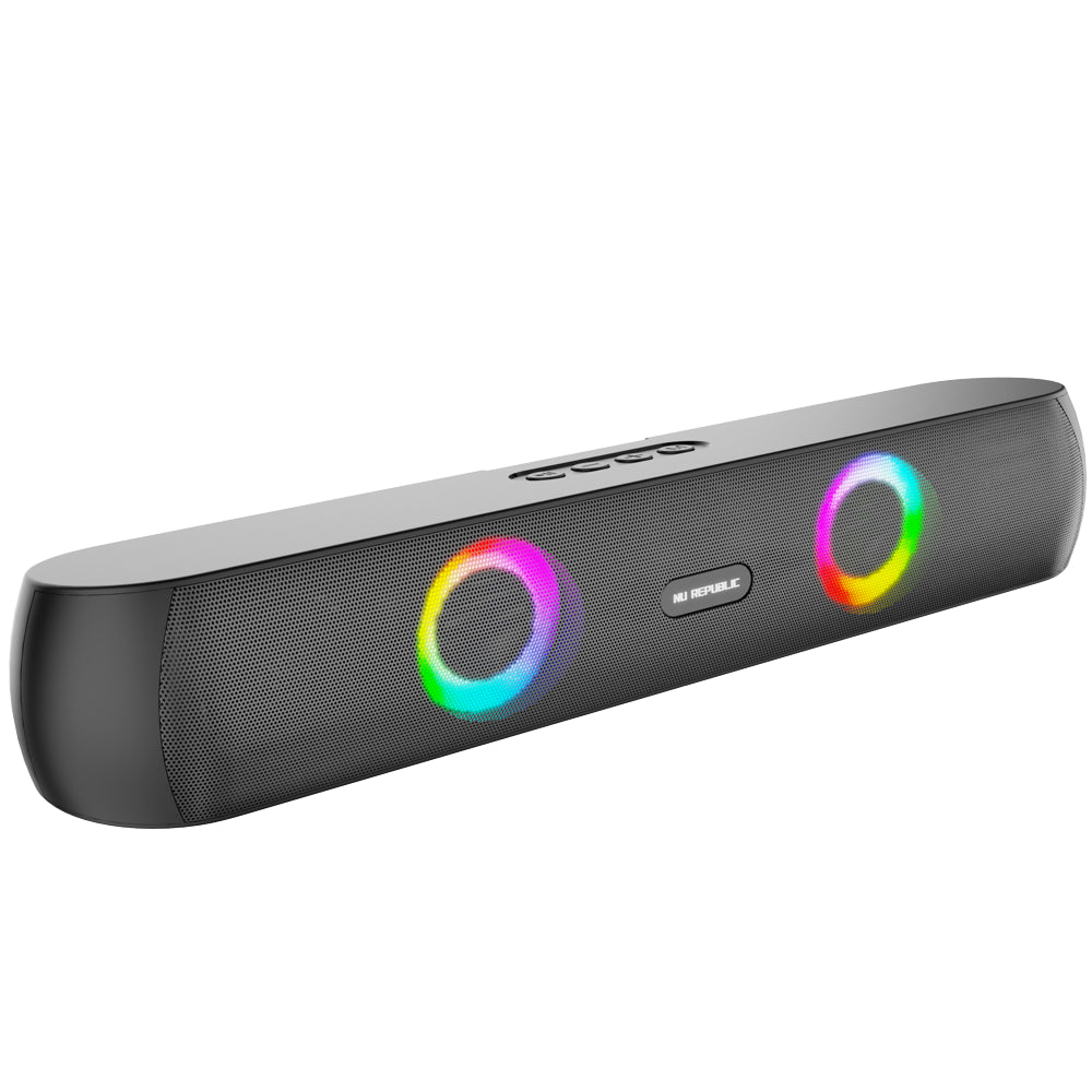 Nu Republic Party Box 160 Bluetooth Speaker (Black) - 16W - 1 U