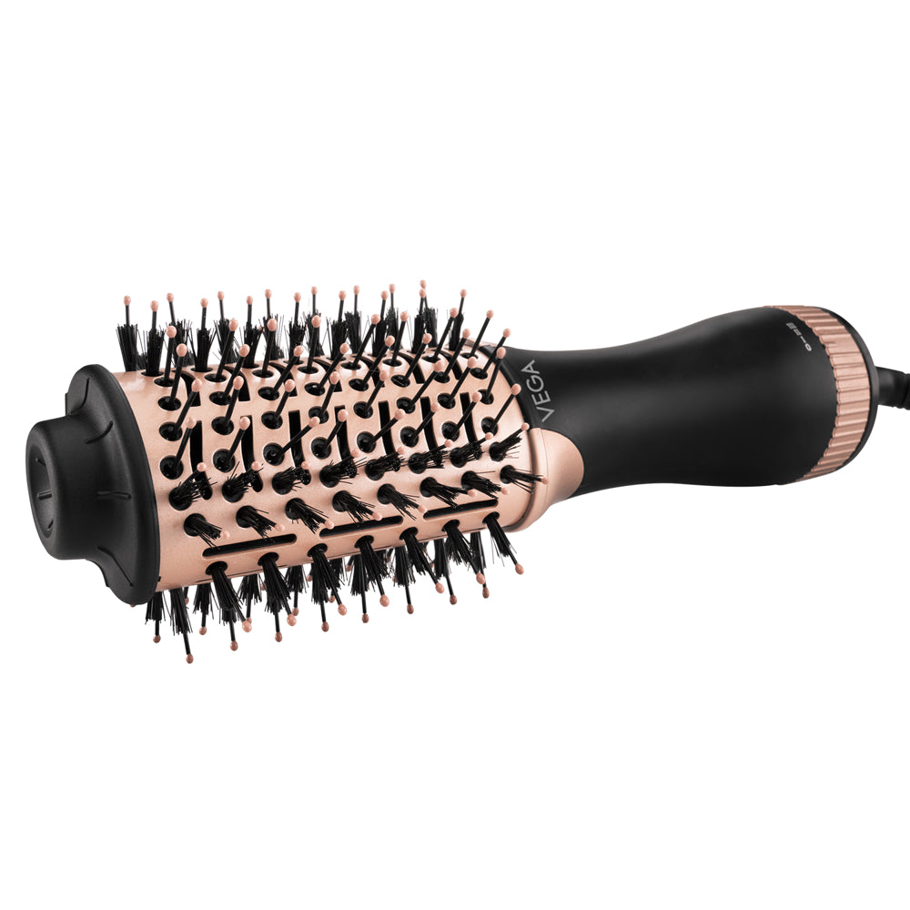 Vega Lit Style L3 Volumizer Hair Dryer Brush (VHSD-03) Black & Gold - 400-500 W - 1 U