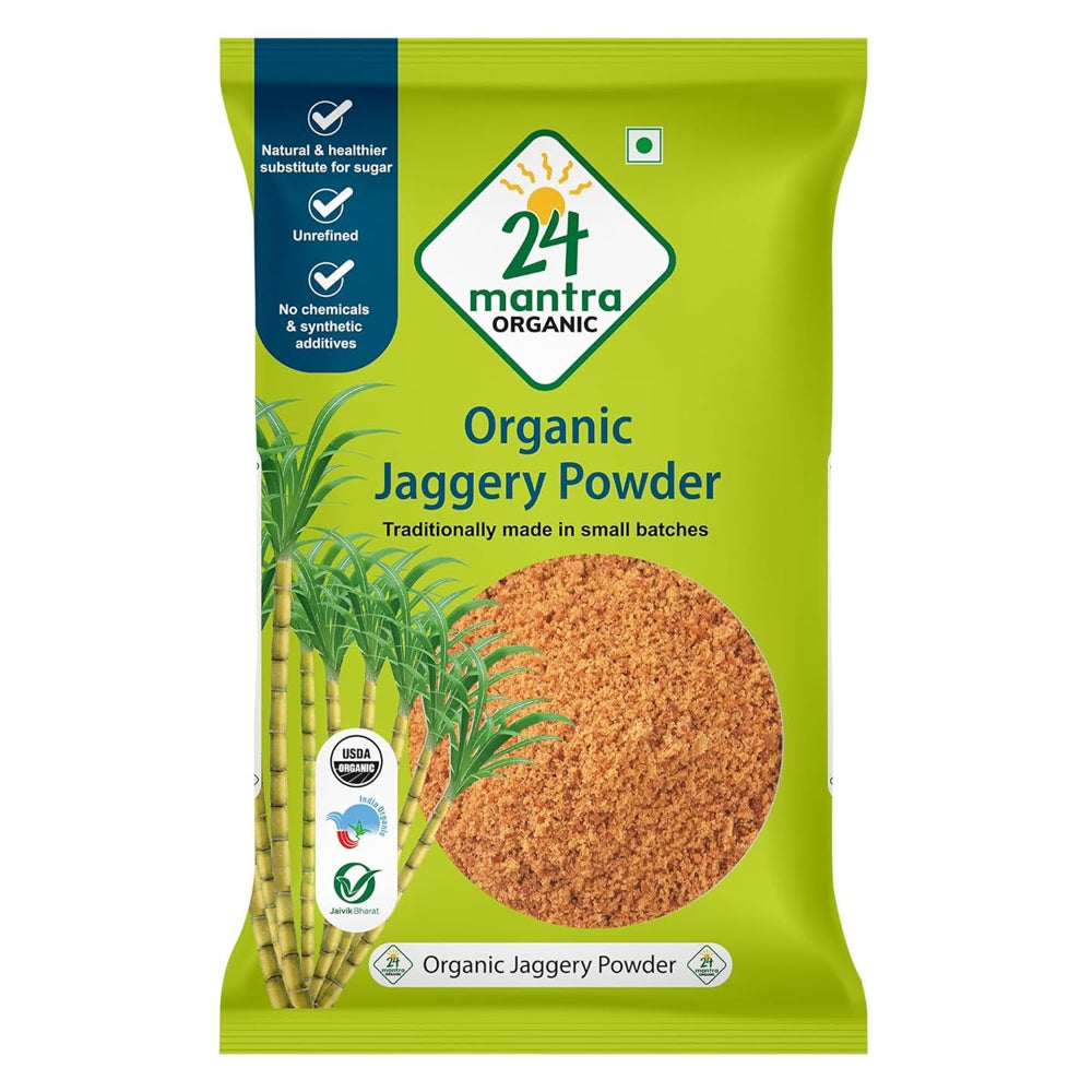 24 Mantra Organic Jaggery Powder - 500 g