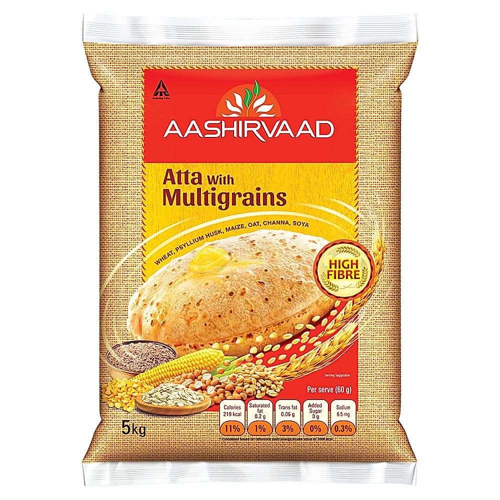 Aashirvaad Multigrain Atta - 5 kg