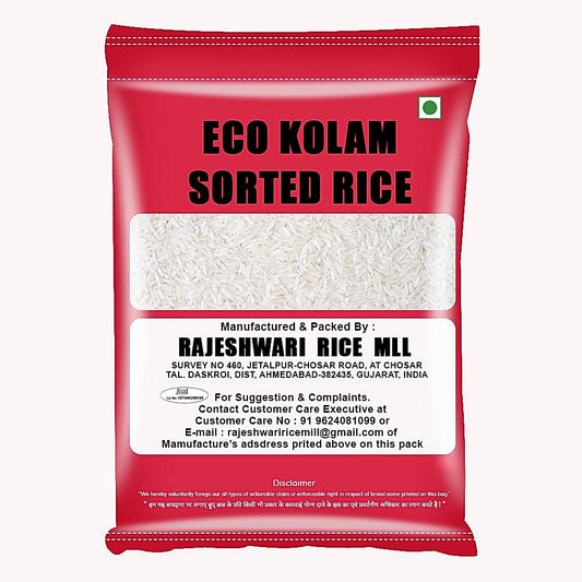 Eco Kolam Jirasar Sorted Rice - 10 kg
