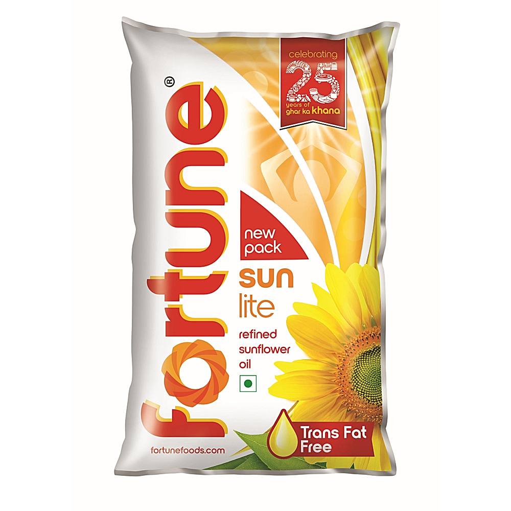 Fortune Sunlite Refined Sunflower Oil - 800 g