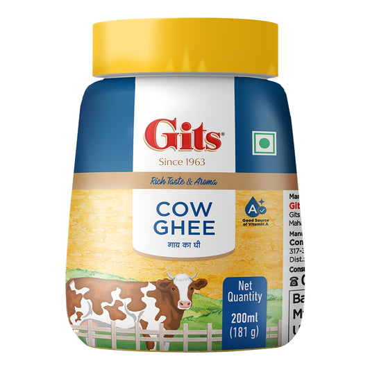 Gits Cow Ghee Jar - 181 g
