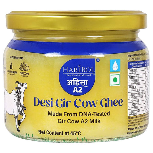 Haribol A2 Desi Gir Cow Ghee - 1 L - 225 g