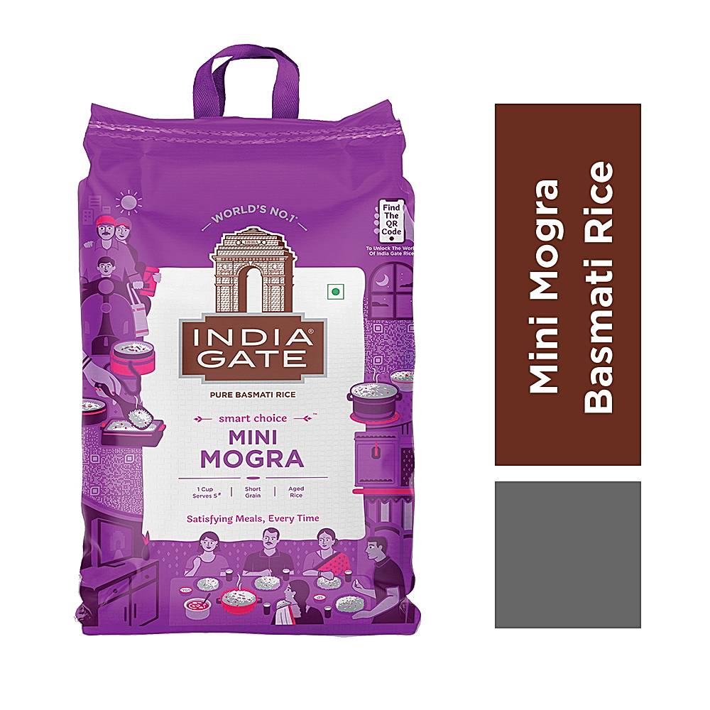India Gate Mini Mogra (Broken) Basmati Rice - 10 kg