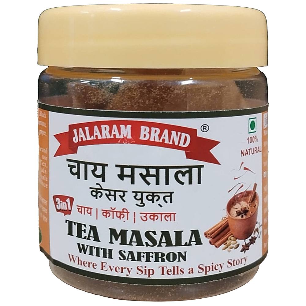 Jalaram Brand Tea Masala with Saffron - 20 g