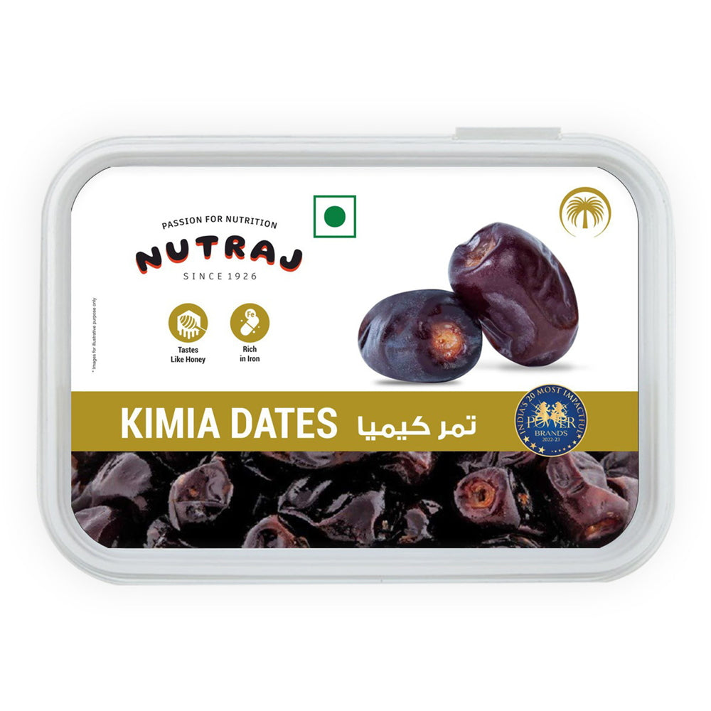 Nutraj Kimia Seeded Dates (Khajur) - 400 g