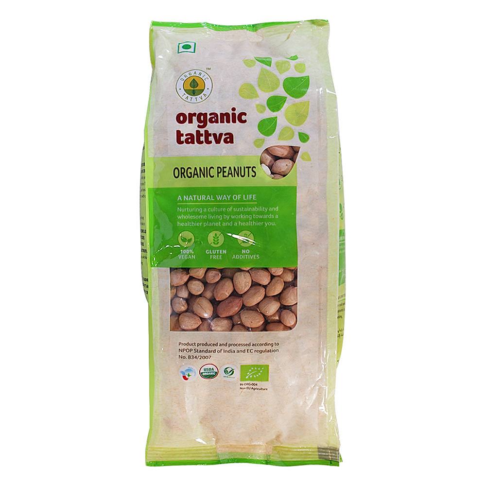 Organic Tattva Groundnuts (Peanuts) - 500 g