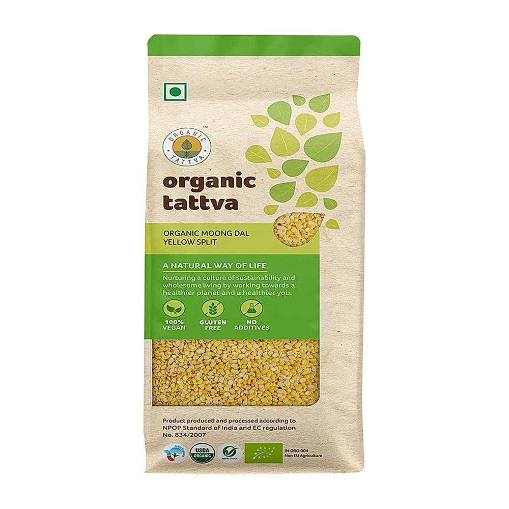 Organic Tattva Moong Dal Yellow Split - 1 kg