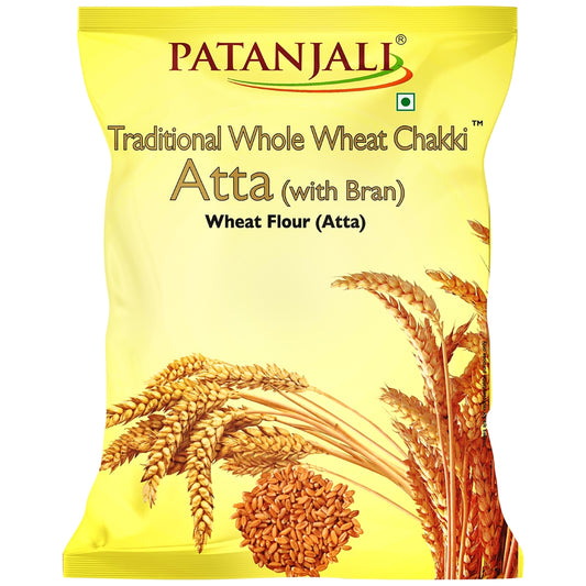 Patanjali Whole Wheat Atta (Gahu Pith) - 10 kg