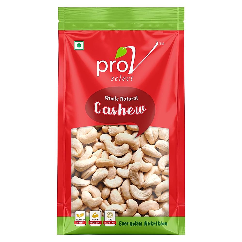 Prov Whole Natural Cashew (Kaju) - 500 g