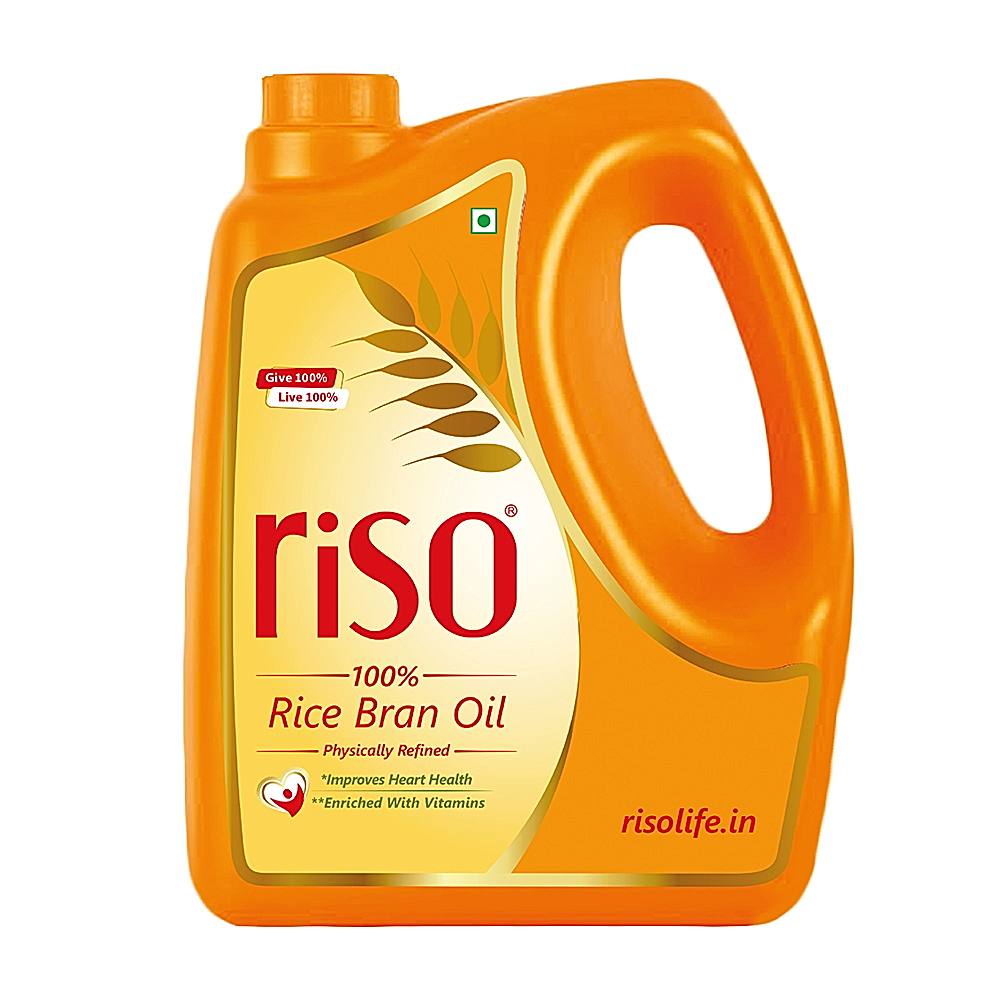 Riso Rice Bran Oil Jar - 4.55 kg