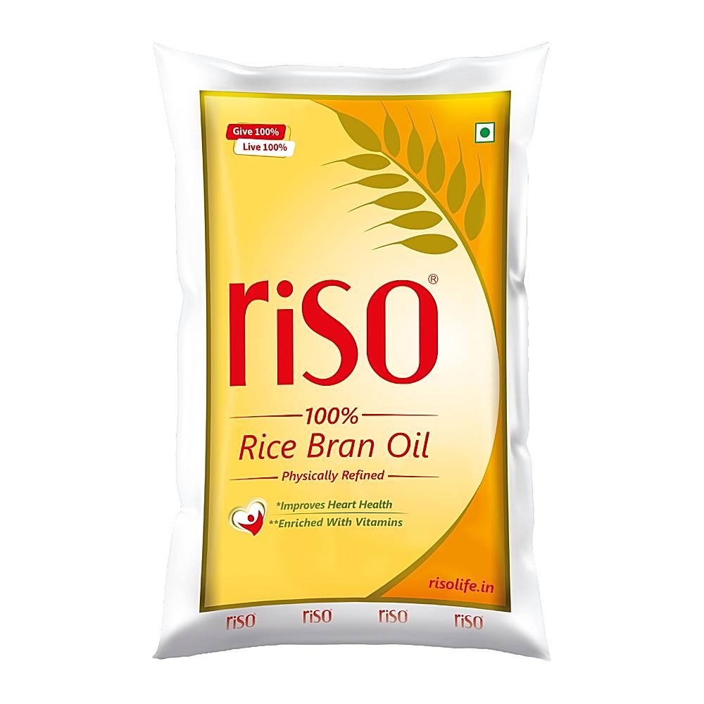 Riso Rice Bran Oil Pouch - 910 g