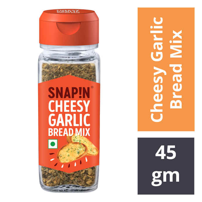 Snapin Cheesy Garlic Bread Mix - 45 g