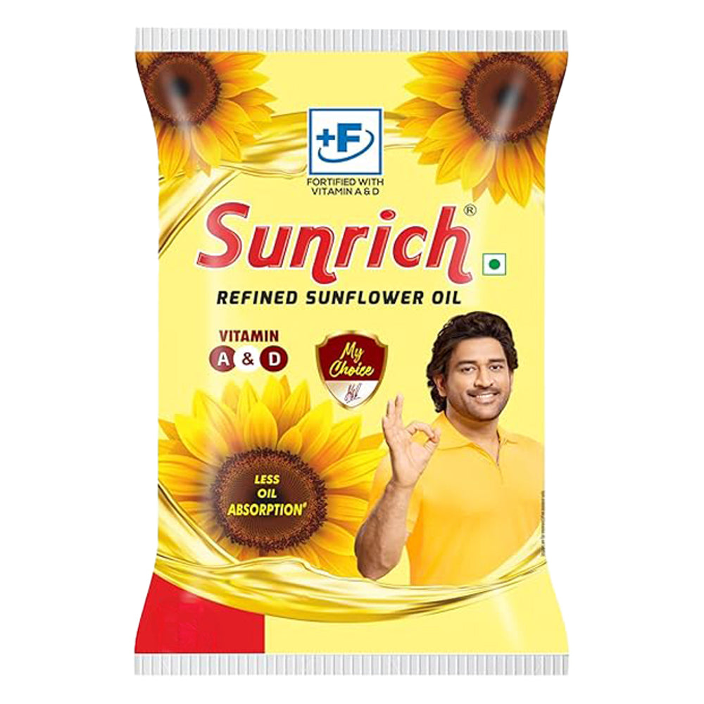 Sunrich Refined Sunflower Oil - 800 g