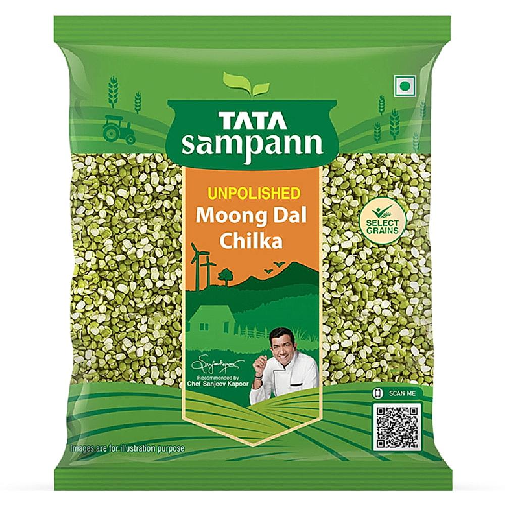 Tata Sampann Moong Chilka - 500 g