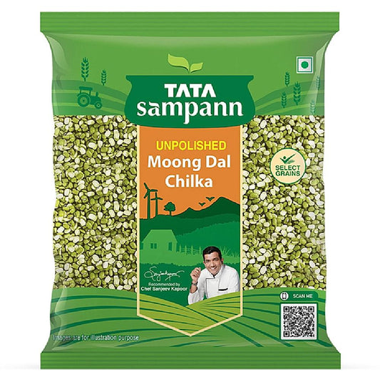 Tata Sampann Moong Chilka - 500 g