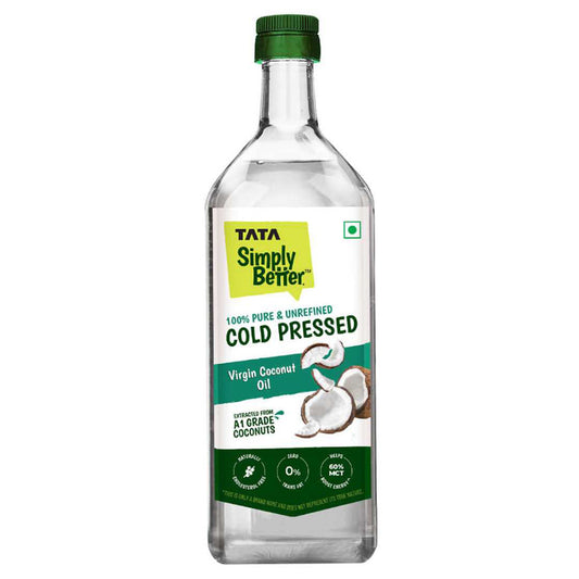 Tata Simply Better Cold Pressed Virgin Coconut Oil - 910 g