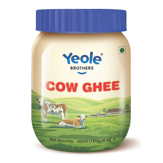 Yeole Brothers Cow Ghee Jar (200 ml) - 180 g