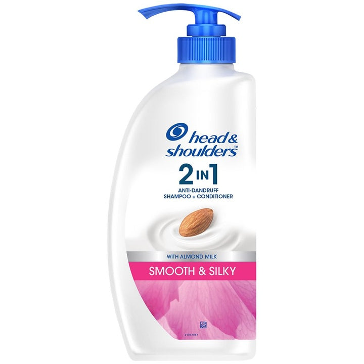 Head & Shoulders Smooth & Silky 2-in-1 Anti-Dandruff Shampoo & Conditioner 650ml