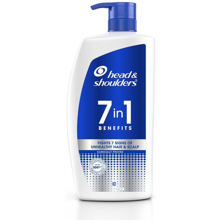 Head & Shoulders 7-in-1 Benefits Anti-Dandruff Shampoo - 1L