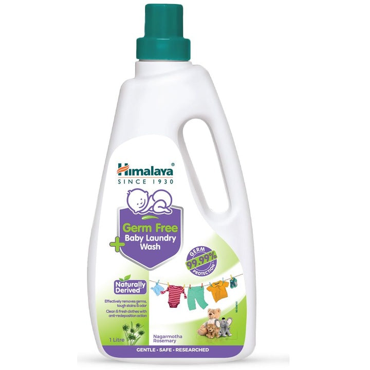 Himalaya Baby Germ Free Baby Laundry Wash with Nagarmotha & Rosemary - 1L