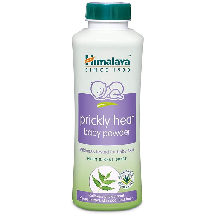 Himalaya Baby Herbal Prickly Heat Baby Powder with Neem & Khus Grass - 200g
