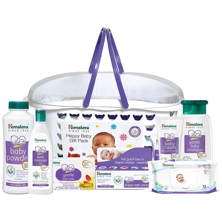 Himalaya Baby Happy Baby Winter Care Basket Gift Pack