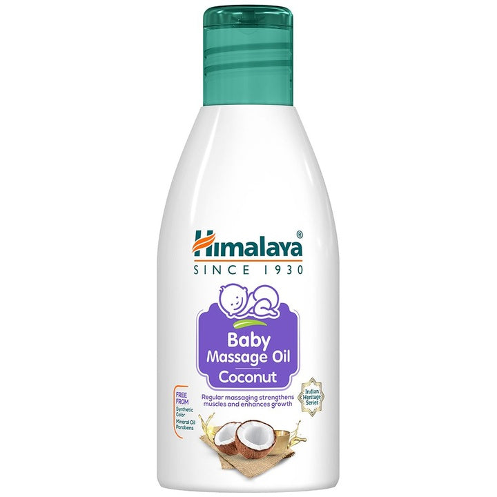 Himalaya Baby Baby Coconut Massage Oil For Muscle Strength - 100ml