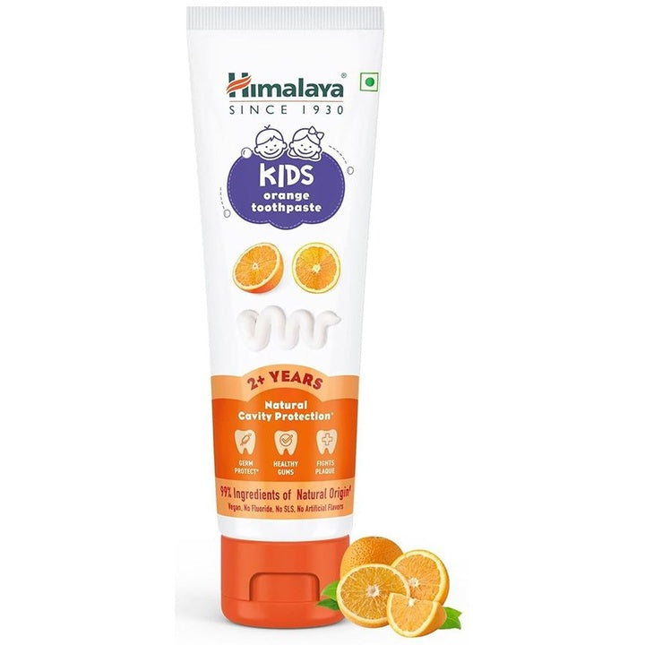 Himalaya Baby Kids Orange Toothpaste For Healthy Gums - 80g