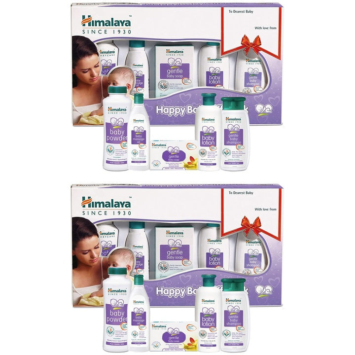 Himalaya Baby Set of 2 Happy Baby Gift Packs