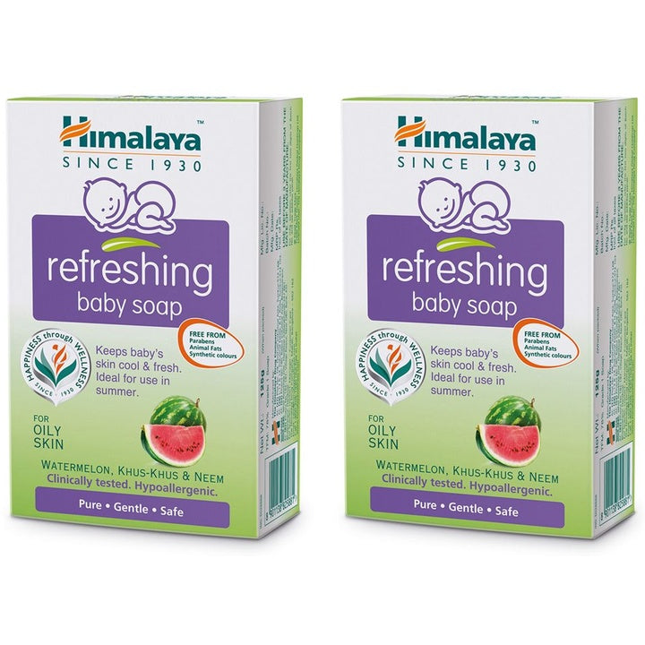 Himalaya Baby Set of 2 Refreshing Baby Soaps