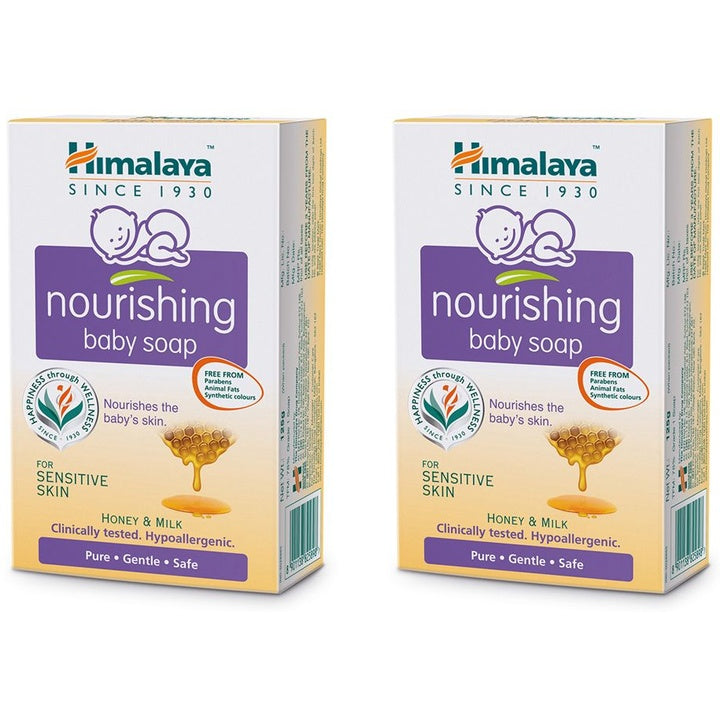 Himalaya Set of 2 Baby Nourishing Soaps