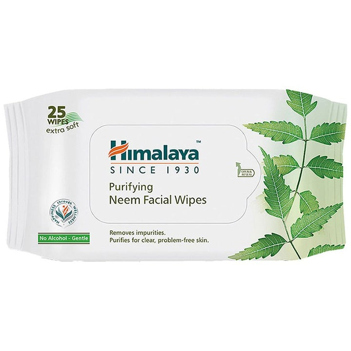 Himalaya Purifying Neem Extra Soft Facial Wipes - 25 Pulls
