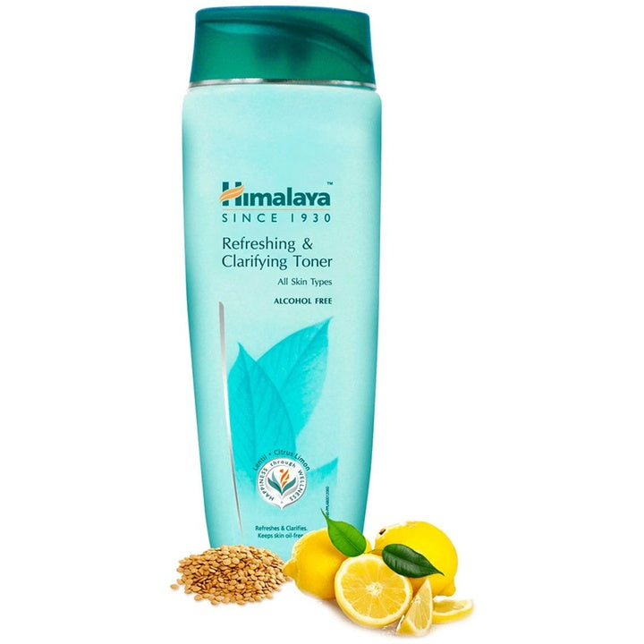 Himalaya Refreshing & Clarifying Alcohol-Free Toner with Lentil & Citrus Lemon - 100ml