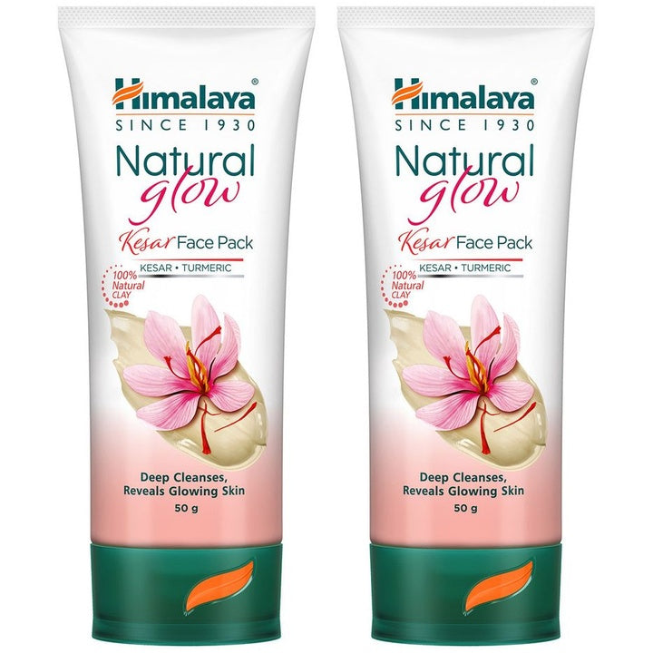 Himalaya Set of 2 Natural Glow Kesar Face Pack