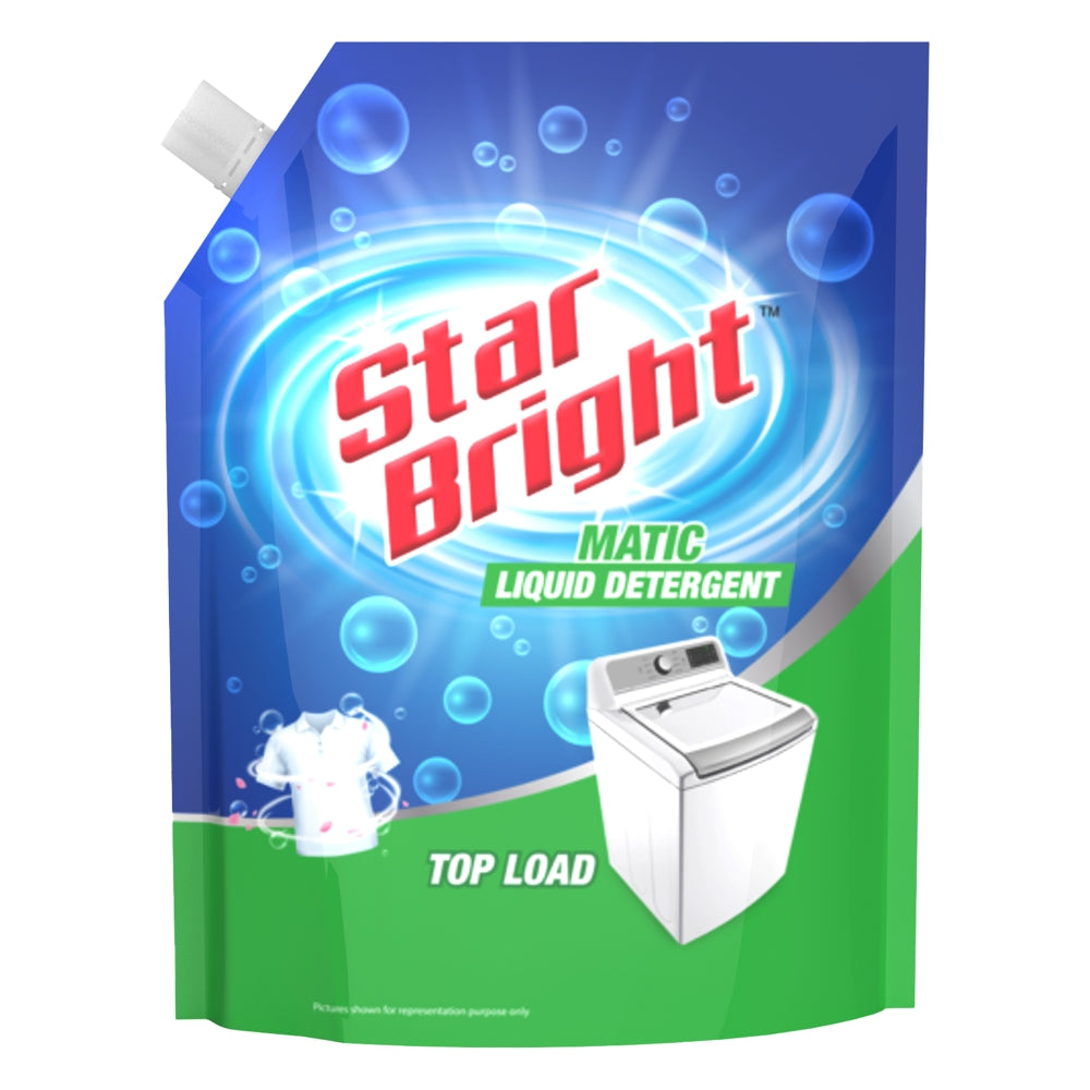Star Bright Matic Liquid Detergent - Top Load - 2 L