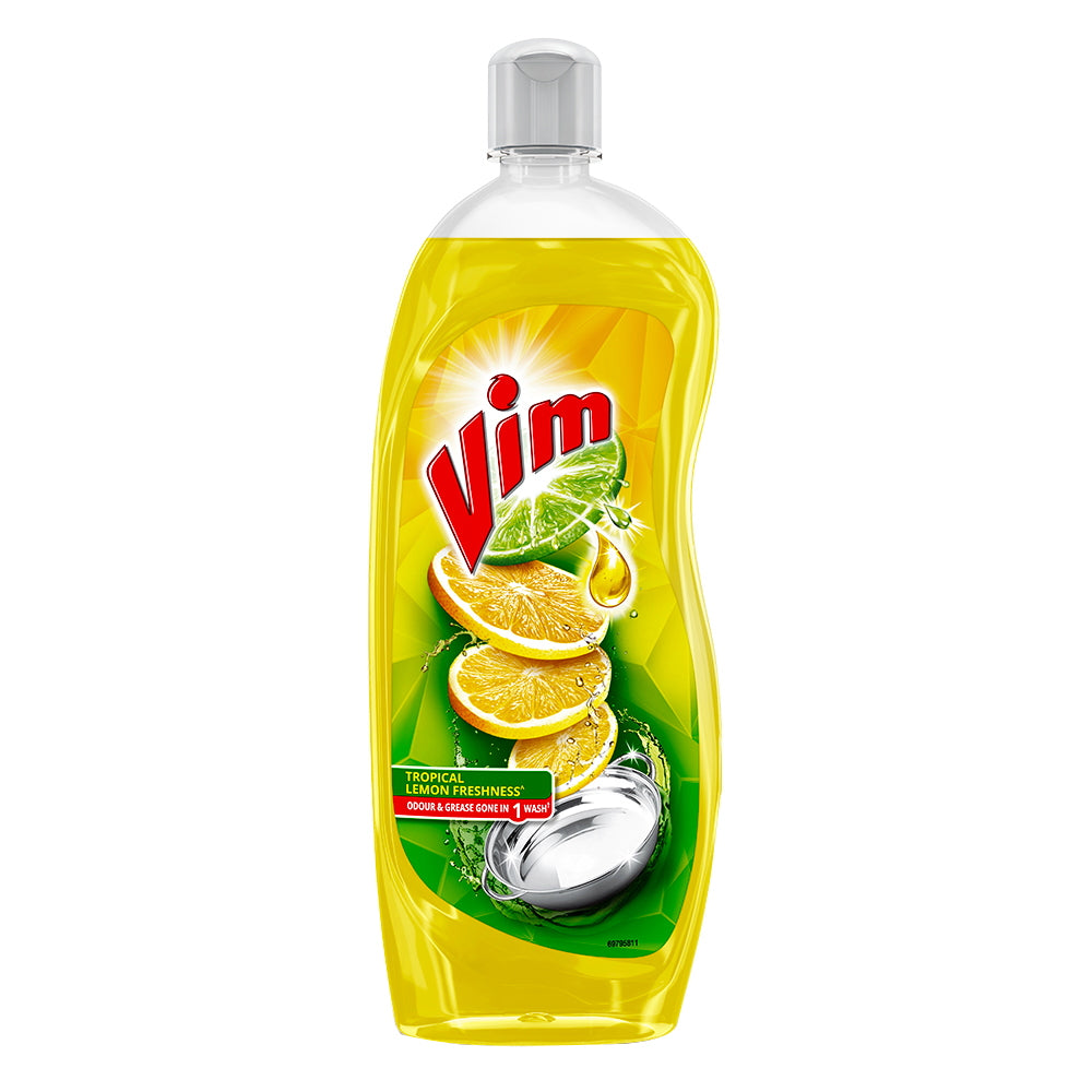 Vim Dishwash Liquid Gel - Lemon - 750 ml