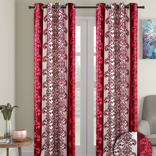 Cortina ABST Door Curtain - Maroon - 1 U