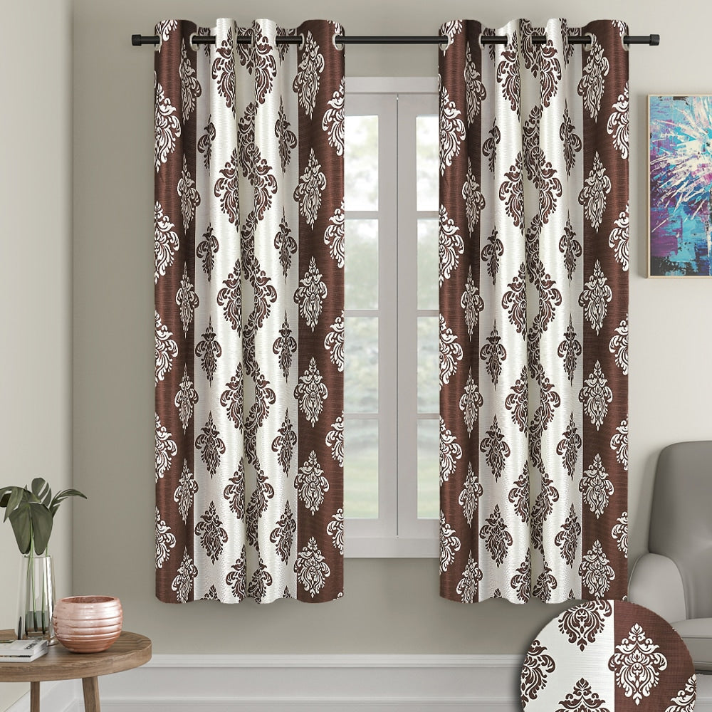 Cortina Pearl Window Curtain - Coffee - 1 U