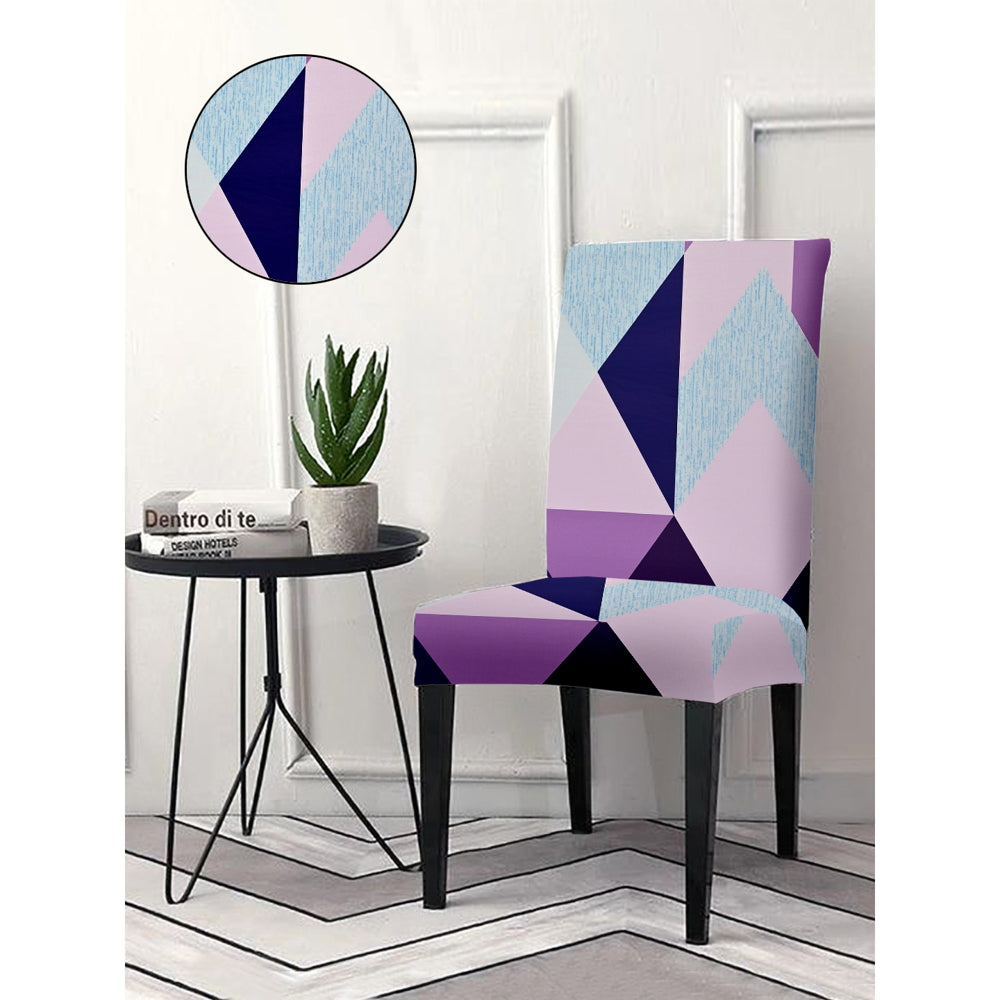 Cortina Polyester Dining Chair Cover Abstract - Pink - 1 U