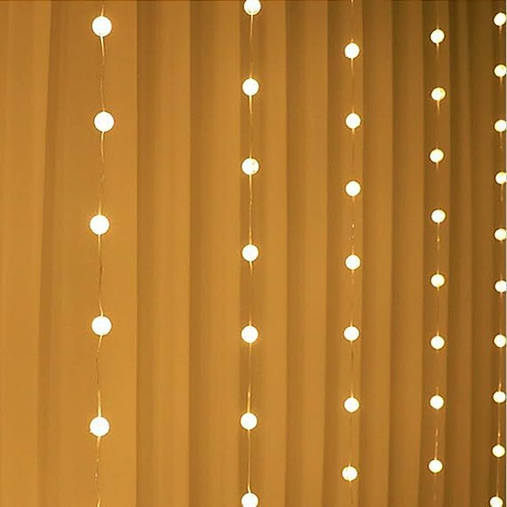 DesiDiya 80 LED Crystal Ball String Lights (Warm White) - 1 Unit