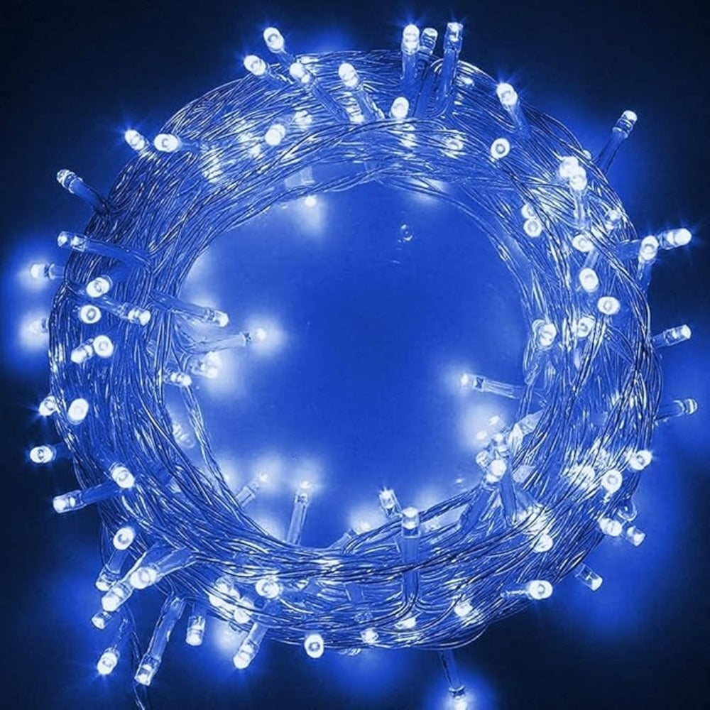 DesiDiya Decorative 108 Pixel Rice Light (Blue) - 12 Metres - 12 mtr