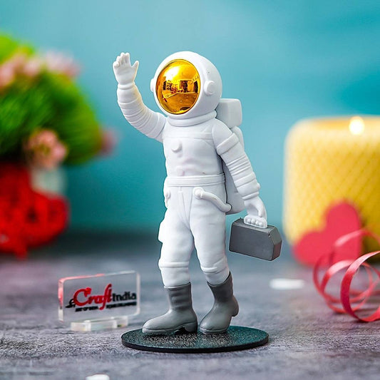eCraftindia Resin Astronaut Showpiece D1 - 1 Unit