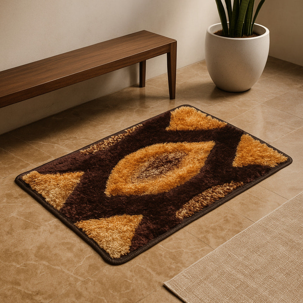 Elegant Weavers Bliss Bathmat - Brown (40x60 cm) - 1 U