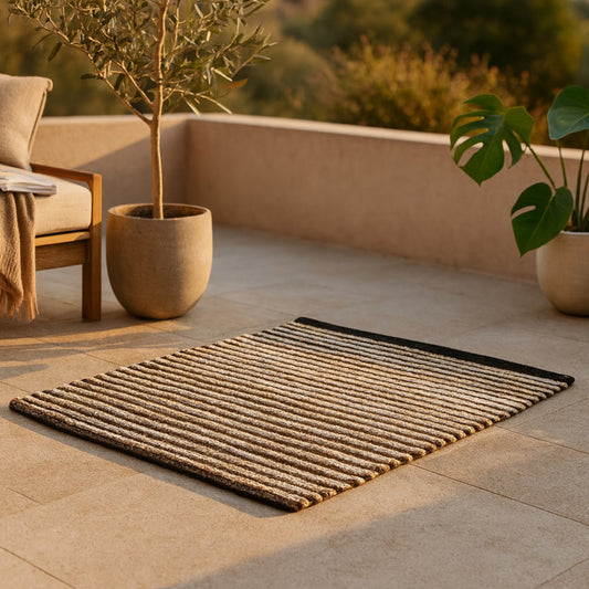 Elegant Weavers Dixon Door Mat - Brown - 38 x 58 cm
