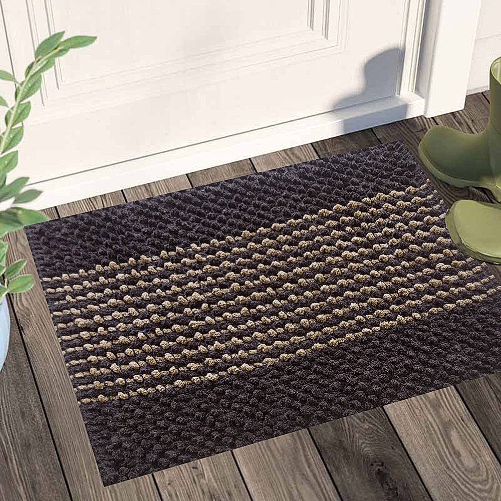 Elegant Weavers Loops Mat (Brown) - 38x58 cm - 1 U